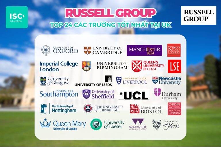 Russell Group là gì? Top 24 đại học thuộc khối Russell Group hot nhất tại UK