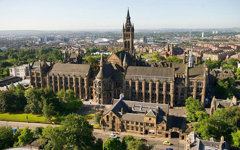 Xếp hạng môn học tốt nhất tại đại học University of Glasgow