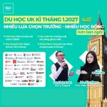 Du học UK kỳ tháng 1 2027 | Lập kế hoạch cùng ISC Education