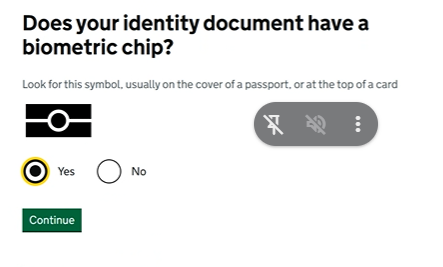 Câu hỏi hộ chiếu có chip sinh trắc học hay không